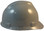 MSA V-Gard Cap Style Hard Hats with Staz-On Suspensions Gray  - Right Side View