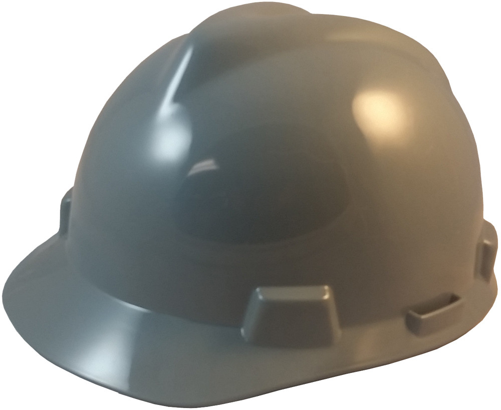 MSA VGard Cap Style Hard Hats One Touch Suspensions Gray