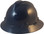 MSA V-Gard Full Brim Hard Hats with Fas-Trac Suspensions Navy Blue - Oblique View