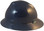 MSA V-Gard Full Brim Hard Hats with Staz On Suspensions Navy Blue  - Left Side View