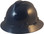 MSA V-Gard Full Brim Hard Hats with One-Touch Suspensions Navy Blue - Oblique View