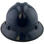 MSA V-Gard Full Brim Hard Hats with One-Touch Suspensions Navy Blue - with Protective Edge