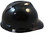 MSA Cap Style Small Hard Hats with Fas-Trac Suspensions Black  - Right Side View