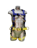 WorkMaster Harness (Three D-ring)  - Front View