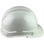 Pyramex Ridgeline Cap Style Hard Hat with Shiny White Graphite Pattern - Right