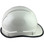 Pyramex Ridgeline Cap Style Hard Hat with Shiny White Graphite Pattern with Protective Edge - Right