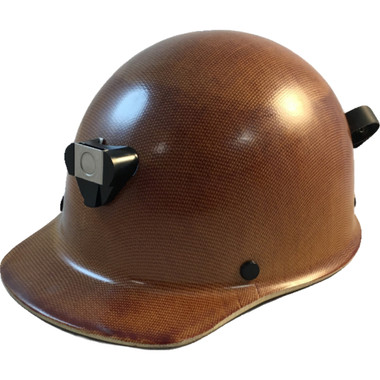 Skullgard Cap Style With Ratchet Suspension Natural Tan ~ Oblique View