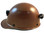 MSA Skullgard Cap Style With STAZ ON Suspension Natural Tan ~ Right View