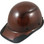 DAX Fiberglass Composite Hard Hat with Protective Edge - Cap Style Natural Tan - Oblique View