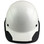 DAX Fiberglass Composite Hard Hat with Protective Edge - Cap Style White - Front View