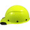 DAX Hard Hat - Cap Style High Vision Lime - Side View