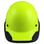 DAX Hard Hat with Protective Edge - Cap Style High Vision Lime - Front View