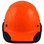 DAX Hard Hat with Protective Edge - Cap Style High Vision Orange - Front View