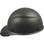 Actual Carbon Fiber Hard Hat - Cap Style Matte Black  - Side View