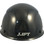 Actual Carbon Fiber Hard Hat - Cap Style Glossy Black  - Back View