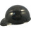 Actual Carbon Fiber Hard Hat - Cap Style Glossy Black  - Side View