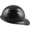 Actual Carbon Fiber Hard Hat with Protective Edge - Cap Style Glossy Black  - Right View