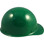 MSA Skullgard (LARGE SHELL) Cap Style Hard Hats with STAZ ON Suspension - Green - Right View