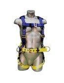 WorkMaster Big and Tall Harness, 3 D-Ring  - Front View