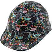 Star Wars Style Hydro Dipped Hard Hats - Oblique Left