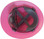 MSA Full Brim V-Guard Pink Hard Hat Suspension Detail