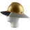MSA Full Brim V-Guard Hard Hat with Sun Shield - Gold