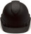 Pyramex Ridgeline Vented Cap Style Hard Hat with Black Graphite Pattern 