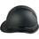 Pyramex Ridgeline Full Brim Style Hard Hat with Black Graphite Pattern with Protective Edge - Left