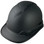 Pyramex Ridgeline Full Brim Style Hard Hat with Black Graphite Pattern with Protective Edge - Oblique