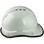 Pyramex Ridgeline Full Brim Style Hard Hat with White Graphite Pattern with Protective Edge - Right