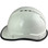Pyramex Ridgeline Full Brim Style Hard Hat with White Graphite Pattern with Protective Edge - Left