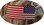 USA Flag Hard Hat Sticker Standard (Stars to Right) 