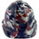 American Digital Camo Style Cap Style Hydro Dipped Hard Hats - Front View