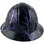 Lightning Storm Style Full Brim Hydro Dipped Hard Hats - Front View