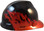 MSA V-Gard Cap Style Fire Design Hard Hats with One Touch Suspension - Right Side View