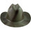Outlaw Cowboy Hardhat with Ratchet Suspension Textured Camo - Front View