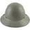 DAX Fiberglass Composite Hard Hat - Full Brim Textured Stone - Back View