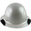 DAX Fiberglass Composite Hard Hat - Full Brim Pearl White - Front View