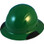 Actual Carbon Fiber Hard Hat - Full Brim Dark Green

