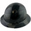 Actual Carbon Fiber Hard Hat - Full Brim Glossy Black Camo
