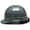Pyramex Ridgeline Cap Style Hard Hats Gray - Left View