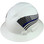 Pyramex Ridgeline Full Brim Hard Hats White - Oblique View