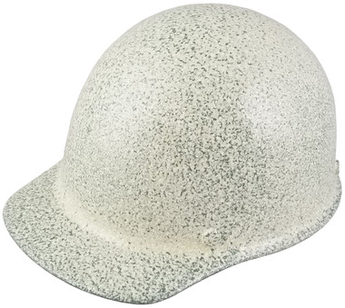 MSA Skullgard Cap Style With Ratchet Suspension Textured Stone - Oblique View
