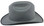 Outlaw Cowboy Hardhat with Ratchet Suspension Textured Granite Gray with edge  - Right Side  View