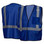 Pyramex NON-ANSI Mesh Safety Vests w/ Silver Stripes - Blue