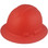 Pyramex Ridgeline Full Brim Style Hard Hat with Red Graphite Pattern Oblique