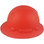 Pyramex Ridgeline Full Brim Style Hard Hat with Red Graphite Pattern Right