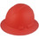Pyramex Ridgeline Full Brim Style Hard Hat with Red Graphite Pattern