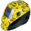 Hydro Dipped Auto Darkening Welding Helmet – Don't Tread On Me Yellow Design ~ Left Side Oblique View
