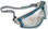 Uvex Stealth Safety Goggles with Clear Lens - Teal Frame ~ Right Side View